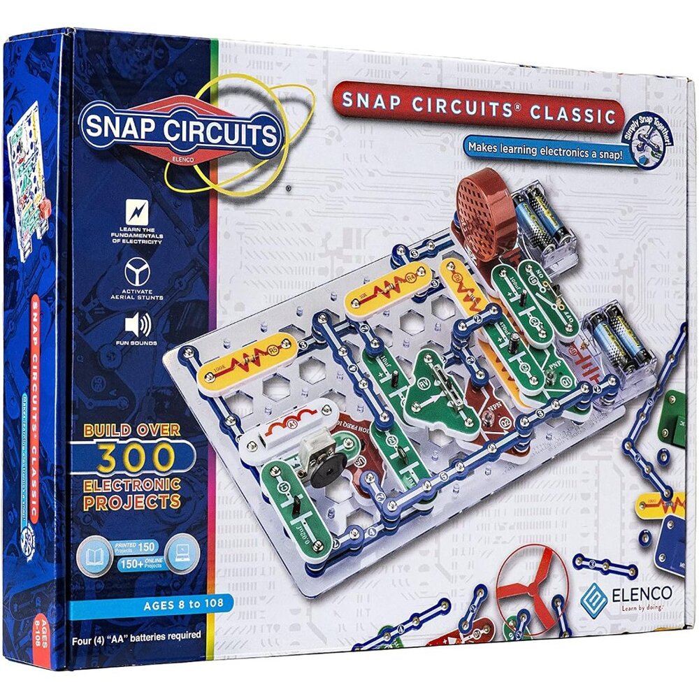 Classic SC-300 Electronics Exploration Kit | Over 300 Projects | Full Color Manu - Picture 1 of 10